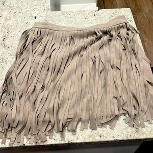 BB Dakota fringe skirt